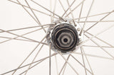 Wheelset with Rigida DP18 clincher rims and Campagnolo Chorus hubs from the 1980s - 90s