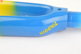 NEW 1" Aluminium Ahead Panto Faggin fork in blue/yellow/green from the 1990s NOS