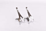 NOS Christophe Special #496 chromed steel toe clip set in size L