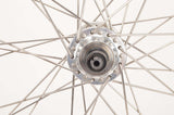 Wheelset with Rigida DP18 clincher rims and Campagnolo Chorus hubs from the 1980s - 90s