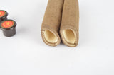 NOS/NIB Georges Sorel Grips in brown suede look, with 110mm length
