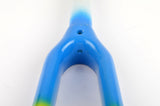 NEW 1" Aluminium Ahead Panto Faggin fork in blue/yellow/green from the 1990s NOS