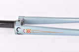 28" Light blue Gazelle Steel Fork with Campagnolo dropouts