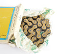 NEW Regina Extra 50 ORO X Gold Chain (1/2”x3/32”) for 6/7-speed from the 1970s - 80s NOS/NIB