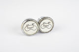 Silver Nagel handlebar end plugs