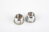 Silver Nagel handlebar end plugs