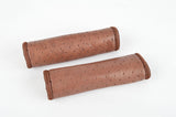 NOS/NIB Georges Sorel Grips in dark brown, with 110mm length, without bar end plugs