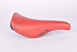 Red Benotto labled Selle San Marco Laser Saddle from the 1980s / 1990s
