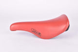 Red Benotto labled Selle San Marco Laser Saddle from the 1980s / 1990s