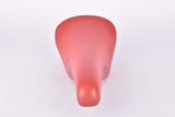 Red Benotto labled Selle San Marco Laser Saddle from the 1980s / 1990s