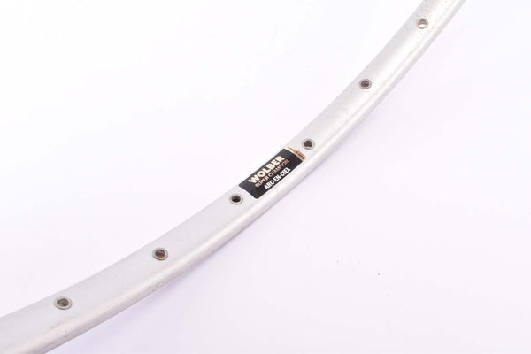 NOS  Wolber Super Champion Arc-En-Ciel grey anodized single tubular Rim in 28"/622 with 36 holes