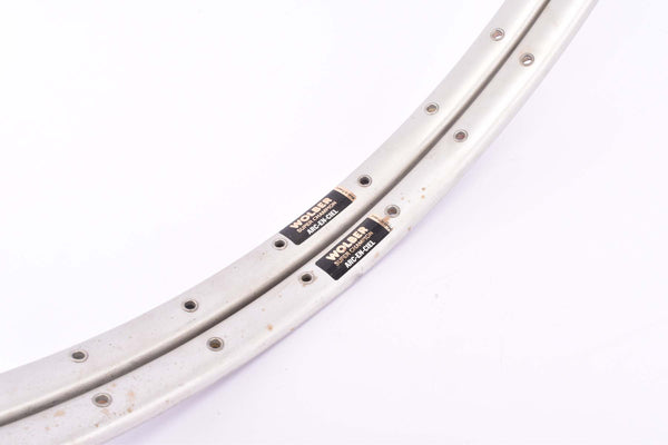 NOS Wolber Super Champion Arc-En-Ciel grey anodized tubular Rim Set in 28"/622 with 36 holes