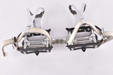 NOS Gipiemme Sprint #300SA Pedal Set with Ale toe clips and white leather straps from the 1970s - 1980s