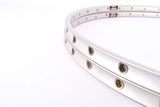 NOS Wolber Super Champion Arc-En-Ciel grey anodized tubular Rim Set in 28"/622 with 36 holes