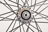 Wheelset with Mavic CXP 33 clincher rims and Campagnolo Record Exa-Drive hubs from the 1990s
