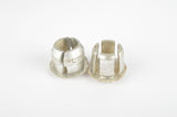 Silver Bianchi handlebar end plugs