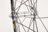 Wheelset with Mavic CXP 33 clincher rims and Campagnolo Record Exa-Drive hubs from the 1990s