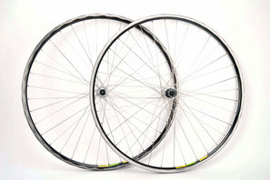Wheelset with Mavic Mach 2 CD2 tubular rims and Campagnolo Chorus hubs from the 1980s - 90s