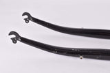 28" Black Trekking Steel Fork with Eyelets for Fenders and Low Rider
