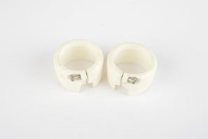 Selev Anello bar tape lockrings in white