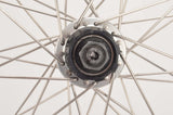 Wheelset with Mavic Mach 2 CD2 tubular rims and Campagnolo Chorus hubs from the 1980s - 90s