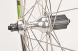 Wheelset with Mavic Mach 2 CD2 tubular rims and Campagnolo Chorus hubs from the 1980s - 90s