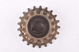 Suntour Pro-Compe golden 5 speed freewheel with 14-21 teeth and english thread from 1977