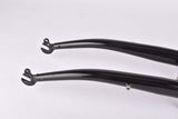 28" Black Trekking Steel Fork with Eyelets for Fenders and Low Rider