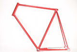 NOS Red Romani frame in 65.5 cm (c-t) / 64 cm (c-c)