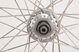 Wheelset with Mavic Mach 2 CD2 tubular rims and Campagnolo Chorus hubs from the 1980s - 90s