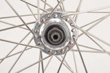 Wheelset with Mavic Mach 2 CD2 tubular rims and Campagnolo Chorus hubs from the 1980s - 90s