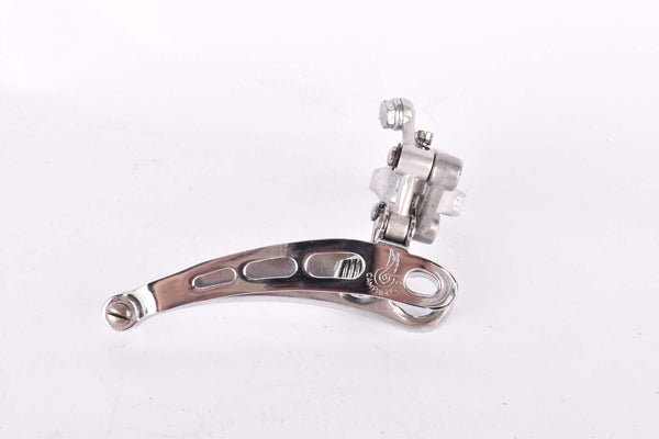 Campagnolo Record #0104007 (#1052) 4 hole, narrow band, clamp-on front derailleur from 1978