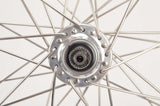 Wheelset with Mavic Mach 2 CD2 tubular rims and Campagnolo Chorus hubs from the 1980s - 90s