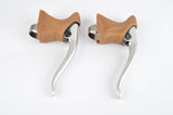 Dia Compe Aero Gran Compe, aero brake lever set with brown hoods