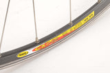 front Wheel with Mavic CXP 22 clincher rim and Campagnolo Record hub from the 1980s
