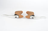 Dia Compe Aero Gran Compe, aero brake lever set with brown hoods