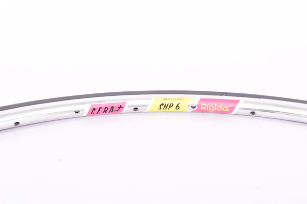 NOS Rigida SHP 6 Cera+ single Clincher Rim with ceramic brake flanks  in 28"/622mm (700C) with 36 holes