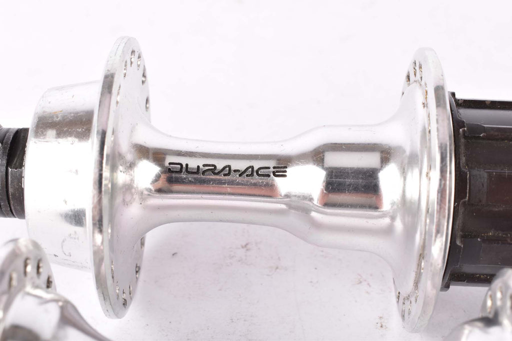 Jeu De Moyeux Vélo Route Shimano Dura Ace HB 7400 / FH 7401 - 36 Trous - Années 80