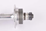 Rare Campagnolo Sport #1006/A (#1001/2A) aluminum Low Flange rear Hub with 36 holes and italian thread from the 1960s