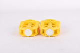 NOS Sunshine yellow plastic  kids / junior BMX Pedals