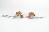 Universal Mod. 61 Brake Lever Set with brown hoods from the 1960s