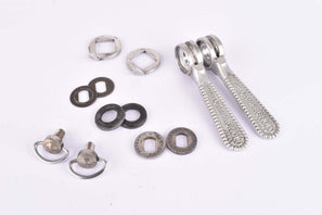 Campagnolo Record  #1014 braze on Gear Lever Shifter Set from the 1980s