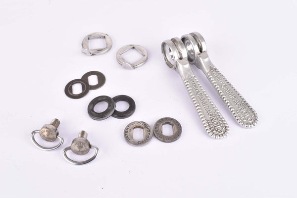 Campagnolo Record  #1014 braze on Gear Lever Shifter Set from the 1980s