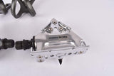NOS Shimano 105 #PD-1051 Pedal Set with small parts and toe clips from 1989