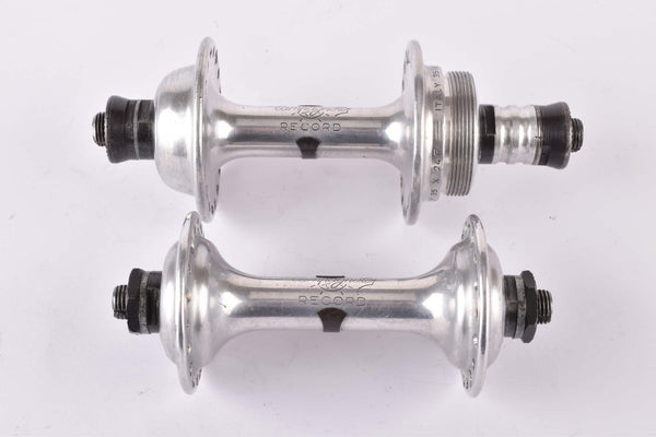 Campagnolo Record Strada #1034 Low Flange Hub Set with 36 holes and italian thread