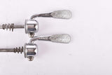 Campagnolo post CPSC quick release set Record and Super Record, #1001/3 and #1006/8 front and rear Skewer from the 1970s - 80s