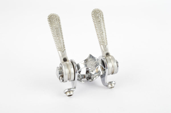 Campagnolo Record #1014 clamp on downtube gear shifter set from the 1960s - 80s