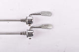 Campagnolo post CPSC quick release set Record and Super Record, #1001/3 and #1006/8 front and rear Skewer from the 1970s - 80s