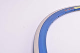 NOS Rigida DP 18 UP (Ultimate Power) blue anodized Clincher Rim in 28"/622mm (700C) with 32 holes from the 1980s - 2000s