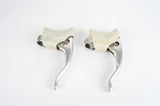 Third Generation Campagnolo C-Record "Powergrade" brake lever set with white hoods